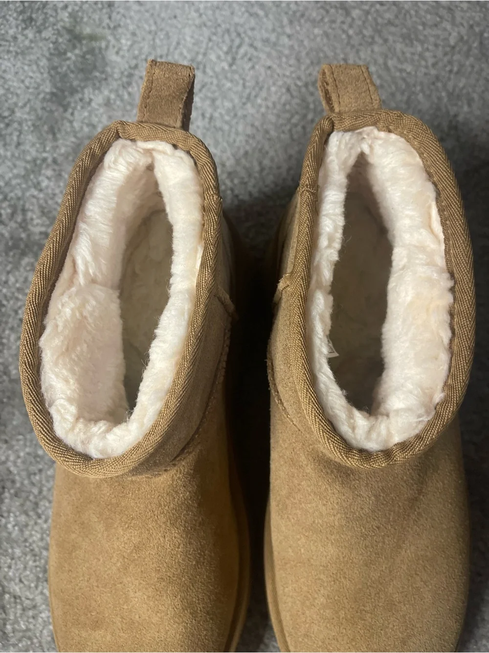 UGG Women's Classic Ultra Mini New Heights Chesnut 10